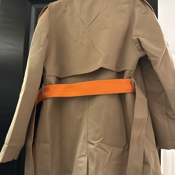 NWT Massimo Dutti Contrast colored trench style jacket - Picture 6 of 6